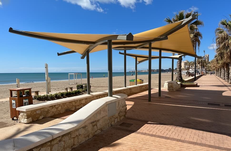 Fuengirola seafront promenade