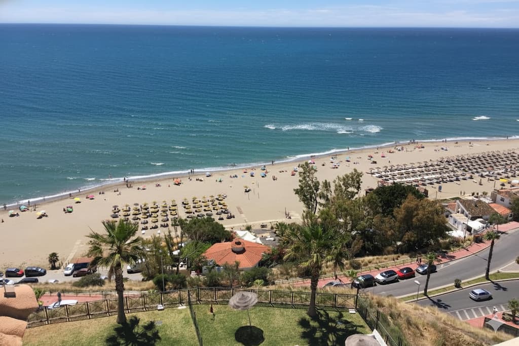 playa de Carvajal Fuengirola