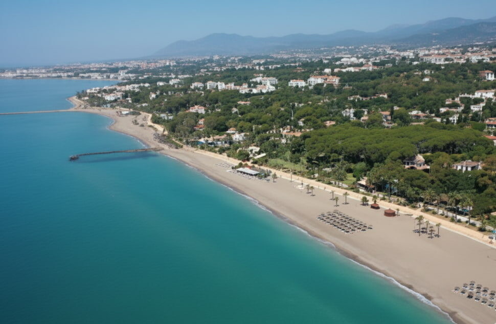 playa de los Nogüeles Marbella