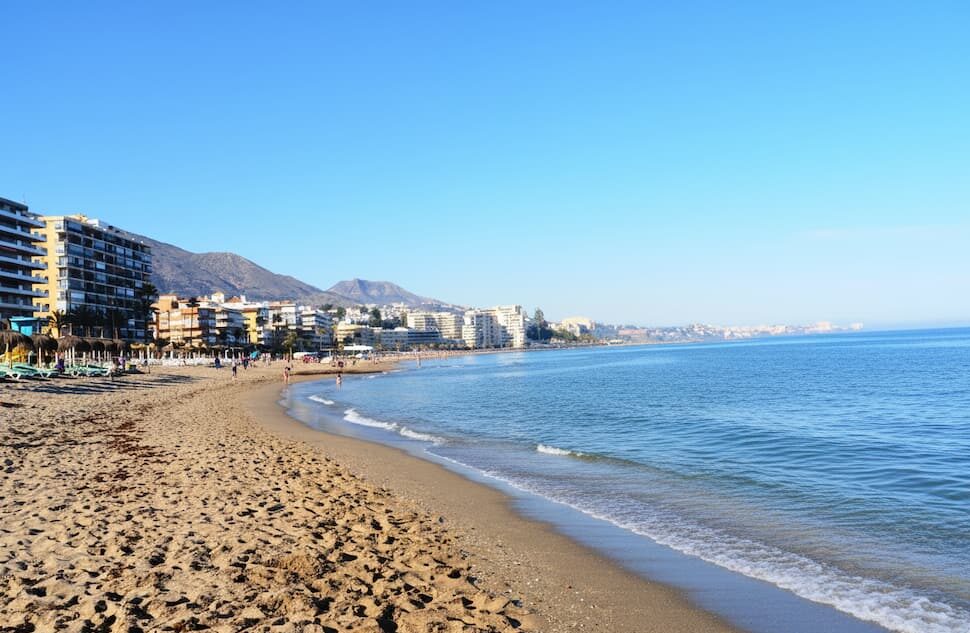 playa los boliches Fuengirola