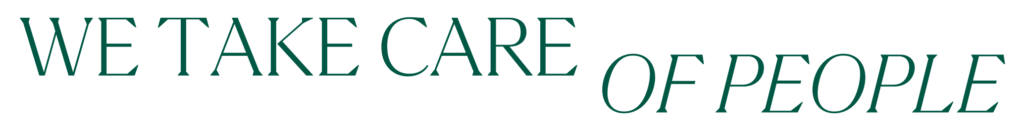 We take care of people