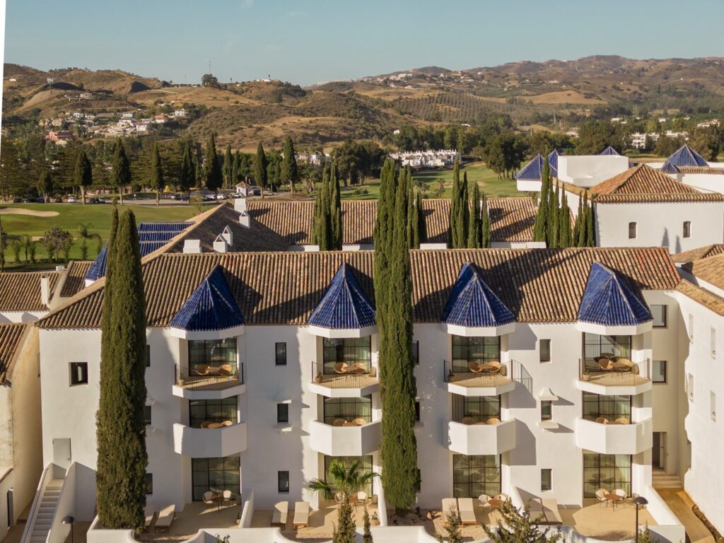 La Zambra Resort Front View (Blue Ceiling)