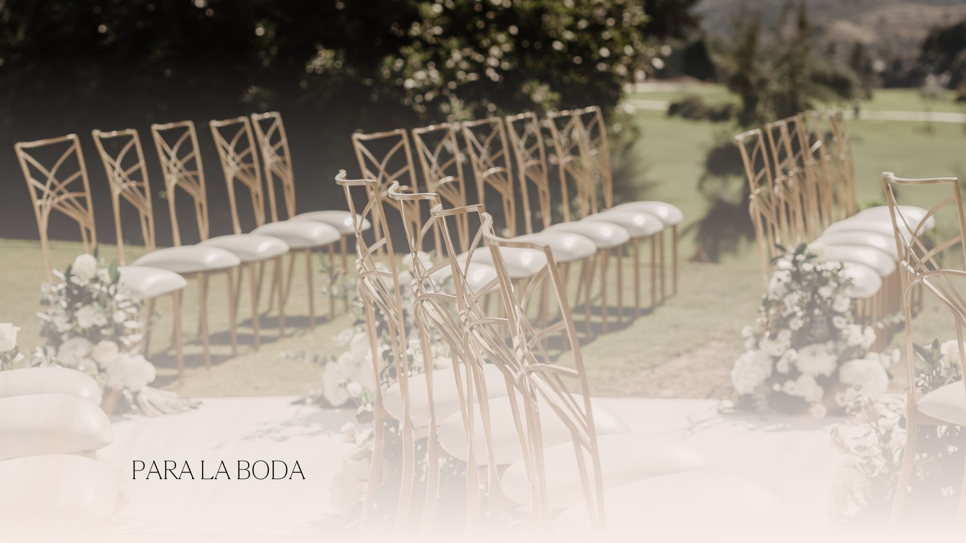 Para la boda