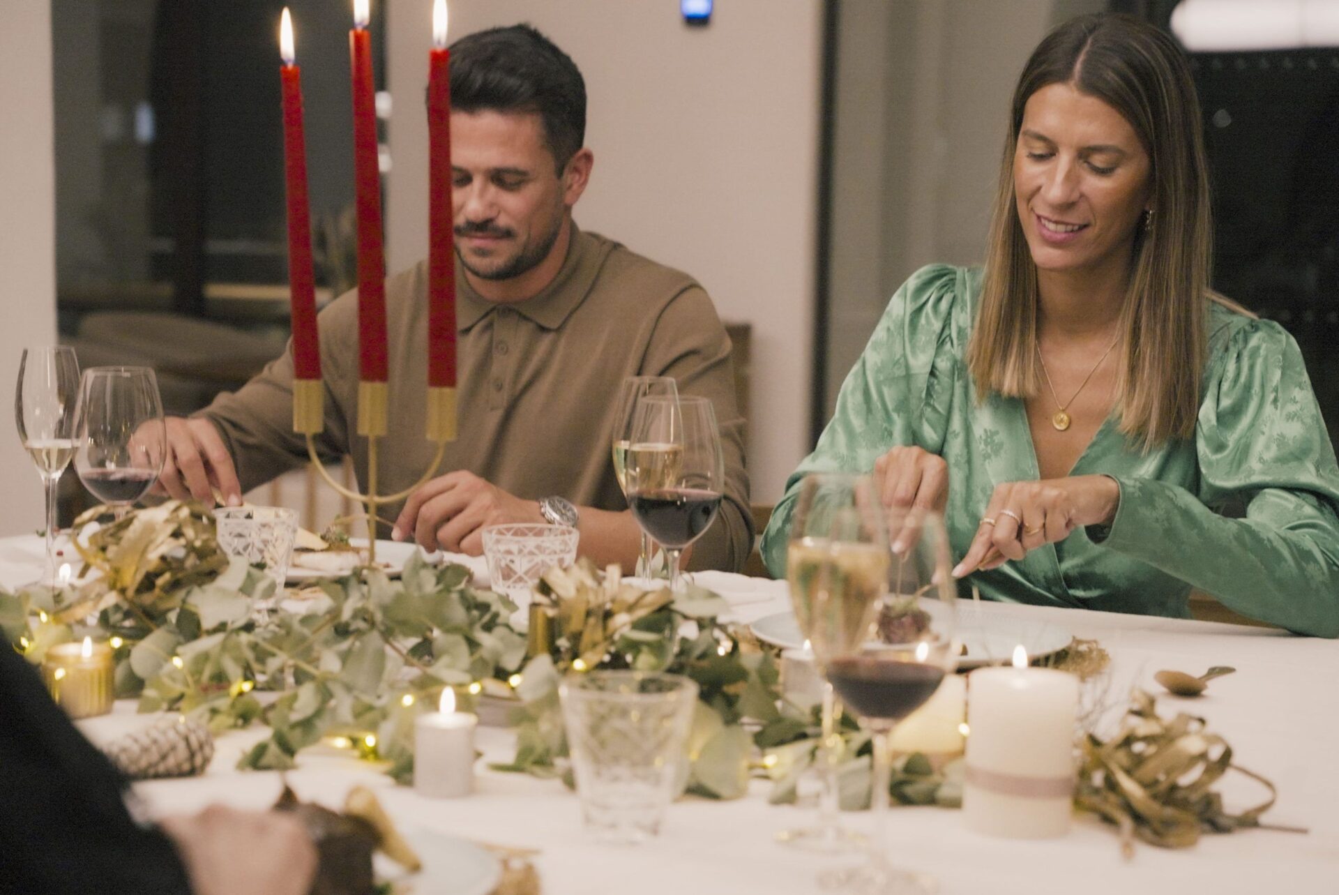 Christmas dinner in Malaga