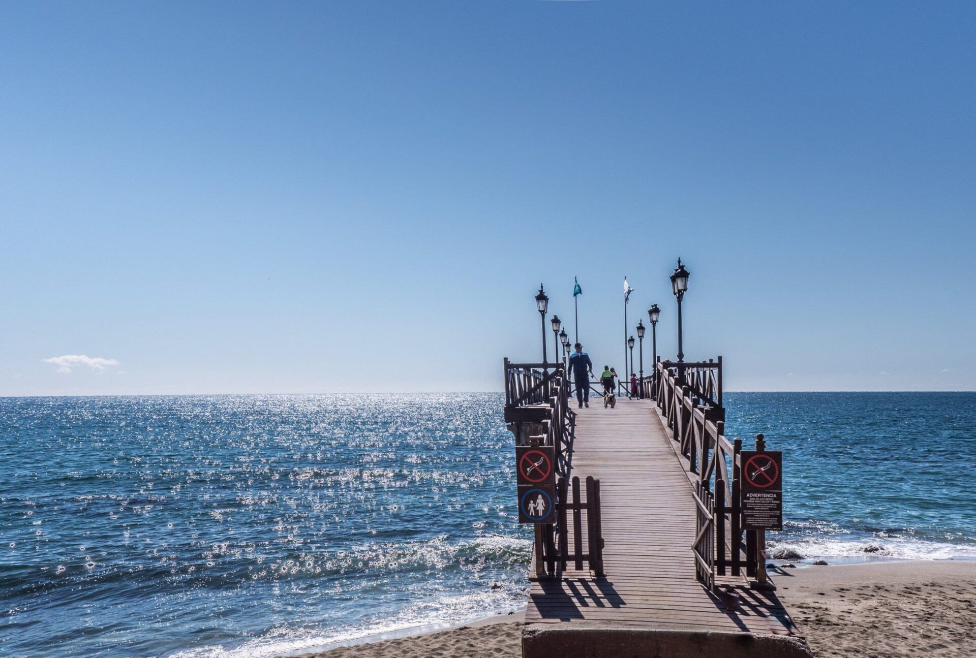 Christmas in marbella beach for la zambra resort