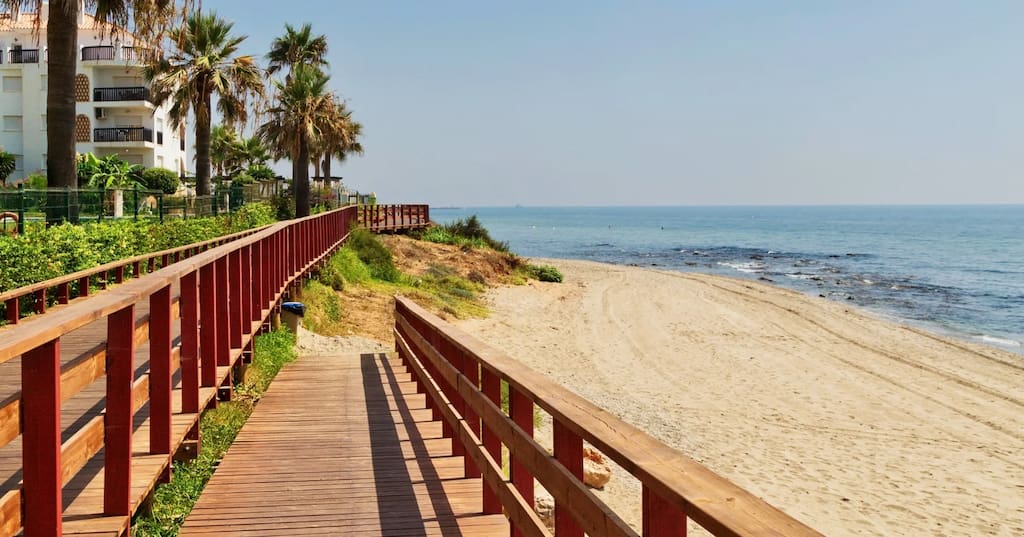 senda litoral Marbella