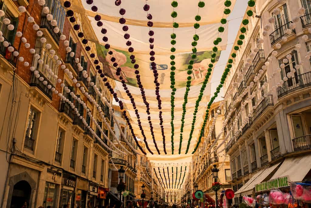 feria de Málaga centro
